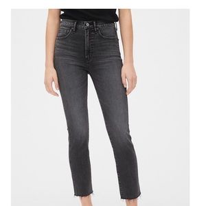 Gap Black Straight Jeans